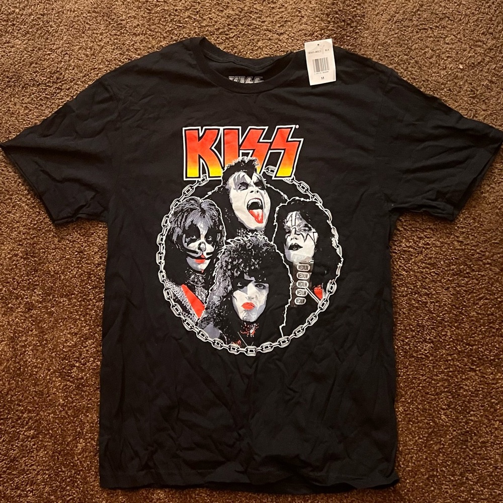KISS Band Graphic T-Shirt